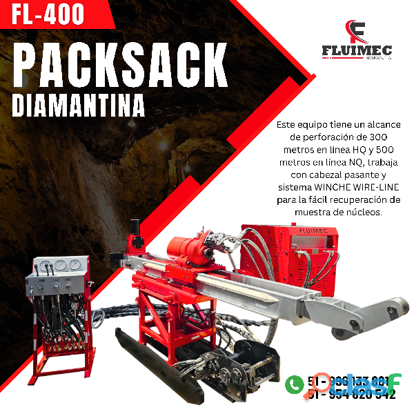 PACKSACK DIAMANTINA FL400 / (PARA RECUPERACION DE MUESTRAS