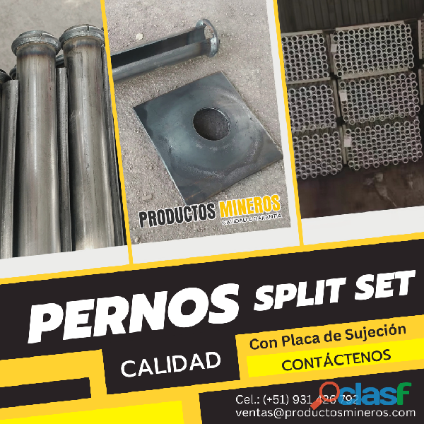 PERNOS SPLIT SET PROVEEDORES