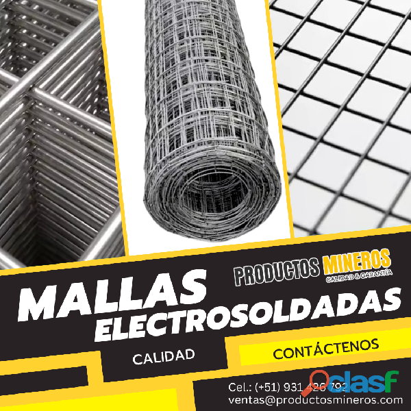 PRODUCTOS MINEROS – MALLAS ELECTROSOLDADAS