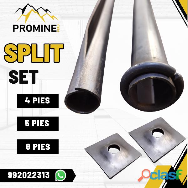 SPLIT SET PERNO FRICCION MINERO PROMINE PERU