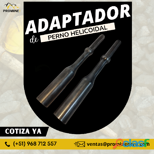 ADAPTADOR DE PERNO HELICOIDAL | HEMBRA | PROMINE PERU