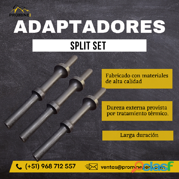 ADAPTADORES DE SPLT SETS | HEMBRA Y MACHO | JACKLEG |