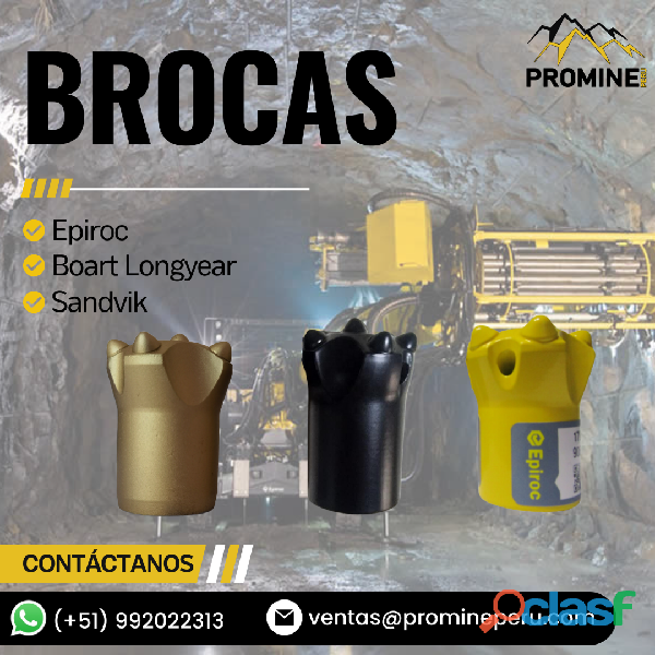 BROCA CONICA || 7 BOTONES || PROMINE PERU