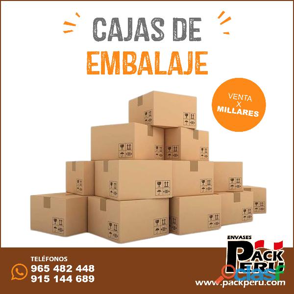 CAJAS DE EMBALAJE PARA ENCOMIENDAS