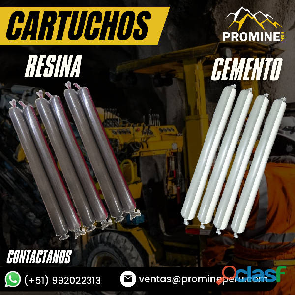 CARTUCHOS DE CEMENTO || PROMINE PERU