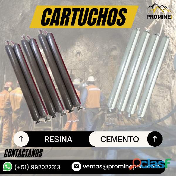 CARTUCHOS DE RESINA || PROMINE PERU