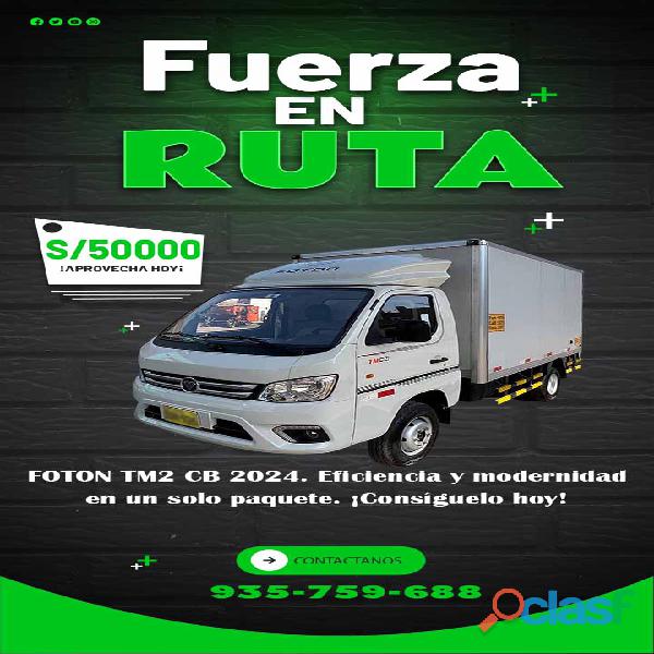 FOTON TM2 CB 2024: La Fuerza que Necesitas