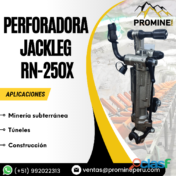 JACKLEG || RN 250X || PROMINE PERU || TALADRO