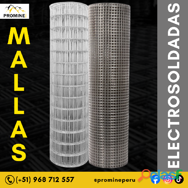 MALLAS ELECTROSOLDADAS | COCADAS | ROLLOS | PROMINE PERU