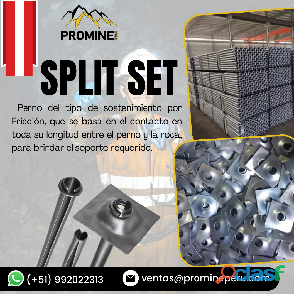 SPLIT SET || APLICACIÓN || PROMINE PERU