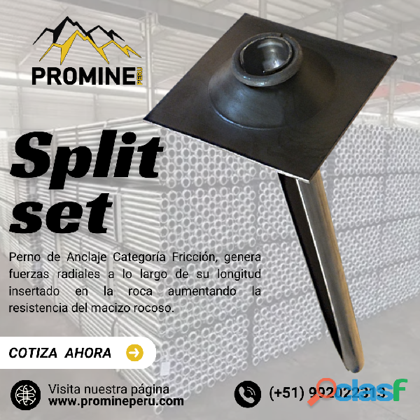 SPLIT SET || ESTABILIZADORES || PROMINE PERU