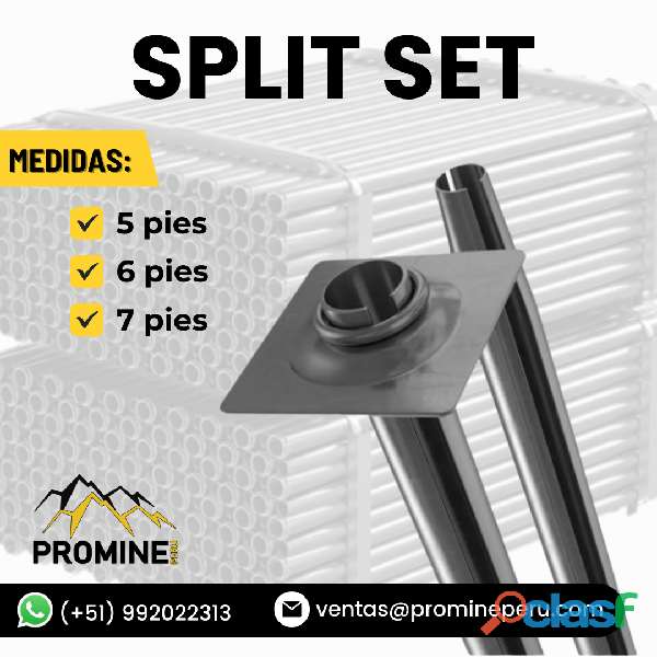 SPLIT SET || MEDIDAS COMERCIALES || PROMINE PERU