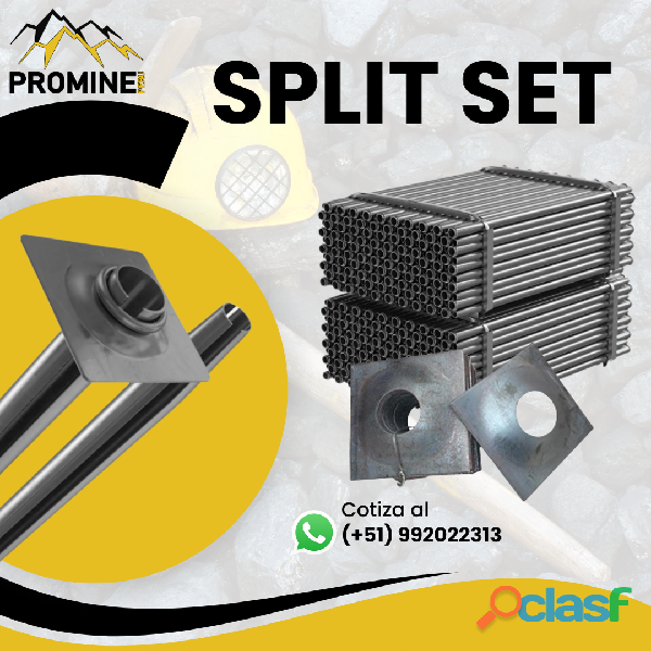 SPLIT SET PARA LA MINERIA || PROMINE PERU