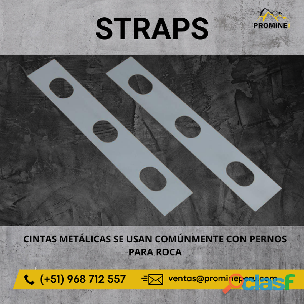 STRAPS | CINTAS DE CAERO | MINERÍA | PROMINE