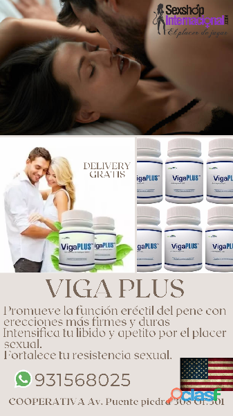 viga plus Intensifica tu libido y apetito por el placer