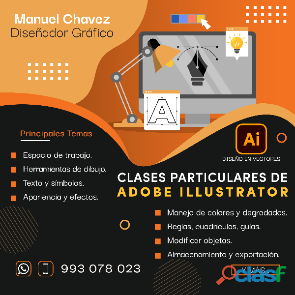 Asesoría Clases Particulares de Illustrator