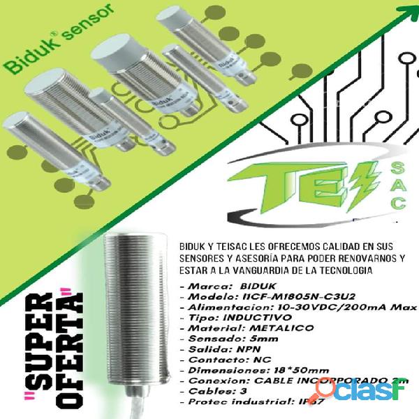 BIDUK / SENSORES CAPACITIVOS E INDUCTIVOS (TEISAC)