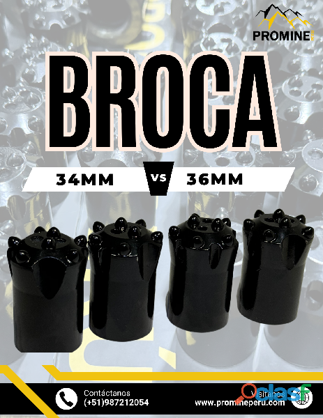 BROCA 34MM 36MM PROMINE PERU