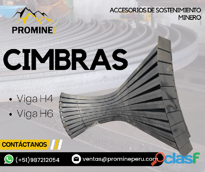 CIMBRA MINERAS DE 2 CUERPOS PROMINE PERU