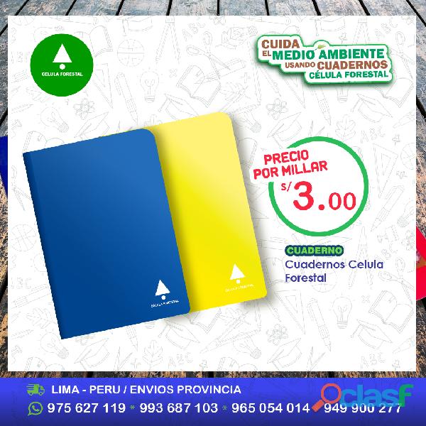 CUADERNOS AL POR MAYOR A4