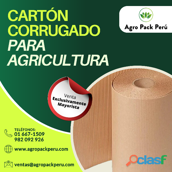 Cartón corrugado para suelo de campo