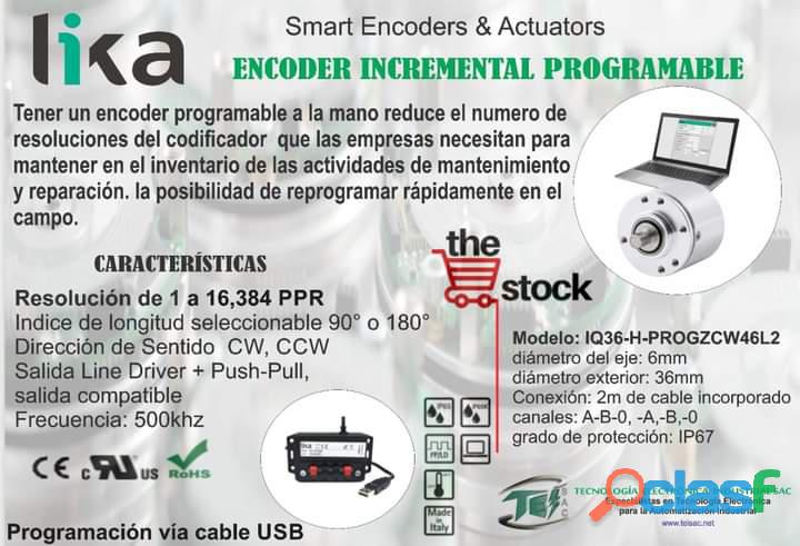 LIKA / CODIFICADOR INCREMENTAL (ENCODER PROGRAMABLES) /