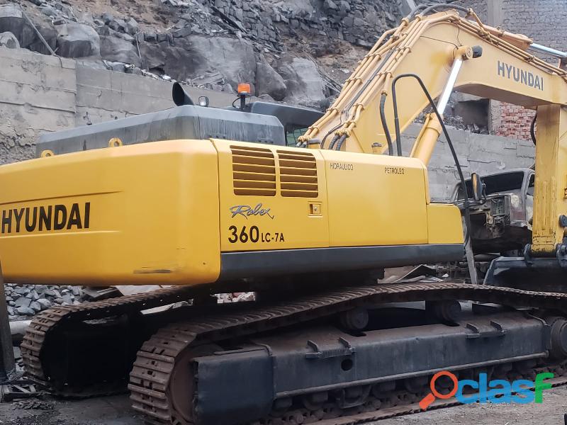 Excavadora de Orugas Hyundai 360LC 7A en Venta