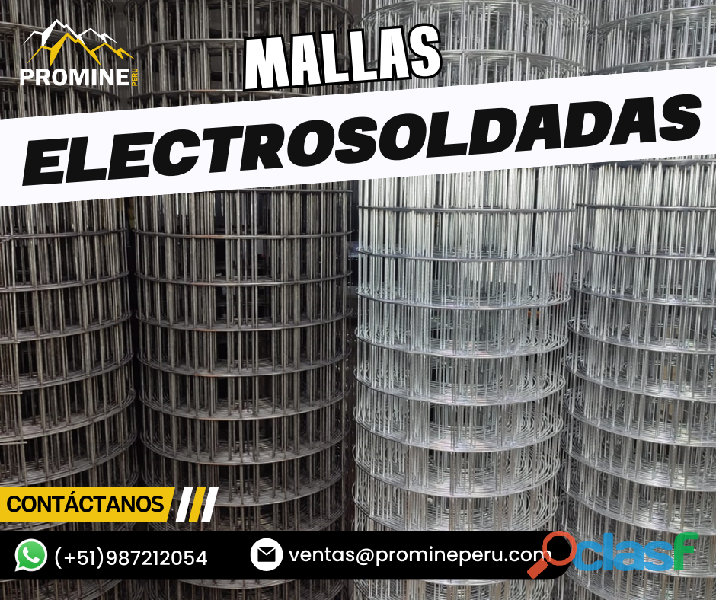 MALLA ELECTROSOLDADA / ALAMBRE / PROMINE PERU