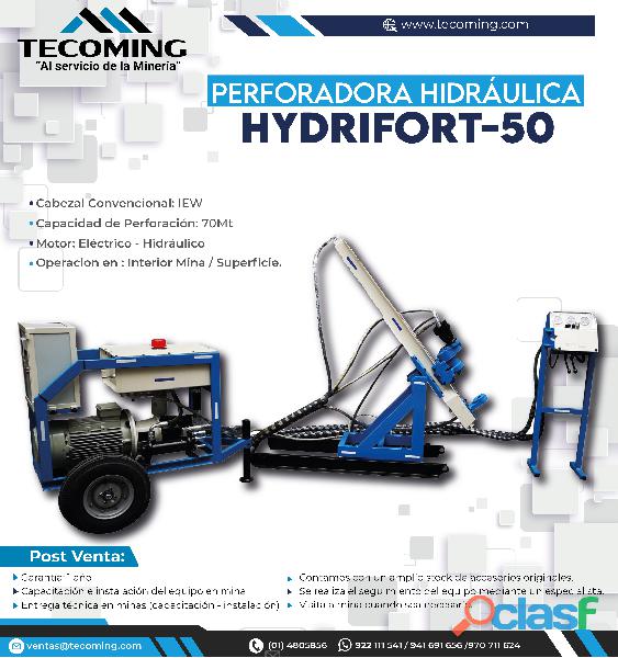 PERFORADORA DIAMANTINA HYDRIFORT 50 LÍNEA IEW // TECOMING