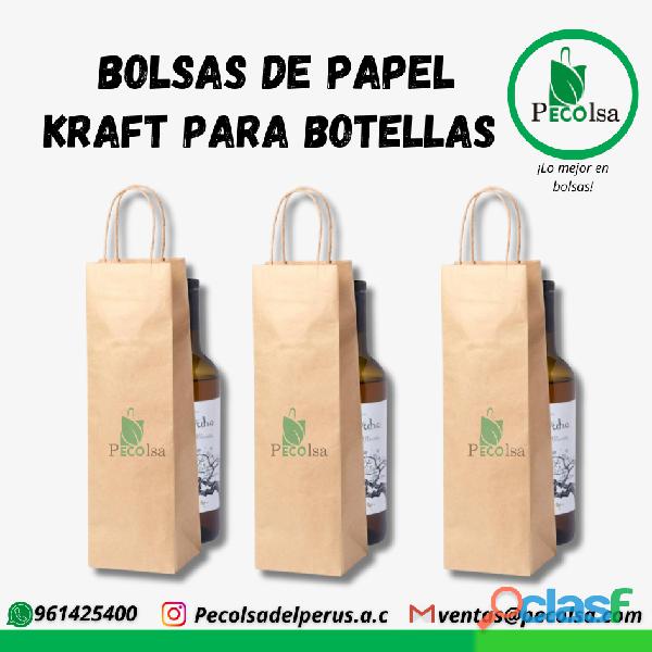 BOLSAS ECOLOGICAS PARA BOTELLAS