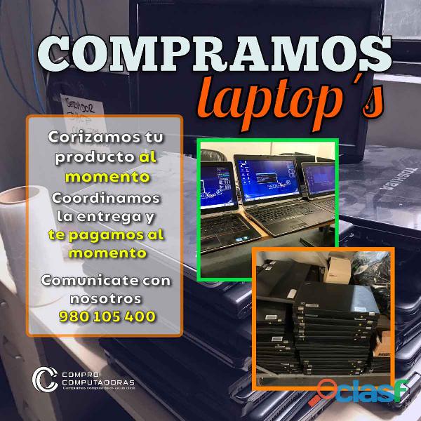 "COMPRA DE LAPTOPS EN TODA LIMA