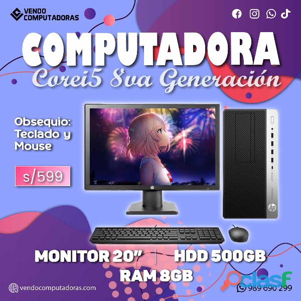 ?️ LA PC QUE NECESITAS: CORE I5 8GB RAM EN OFERTA ?