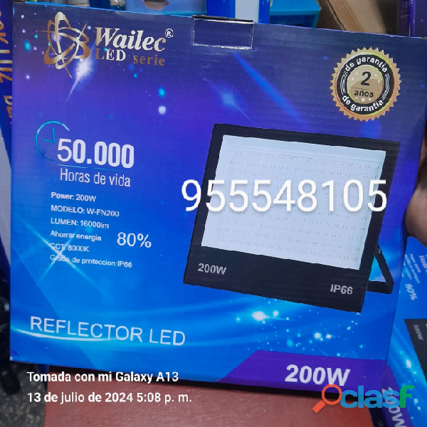 Reflectores LED de 200 w 300w 400w 600 w envíos