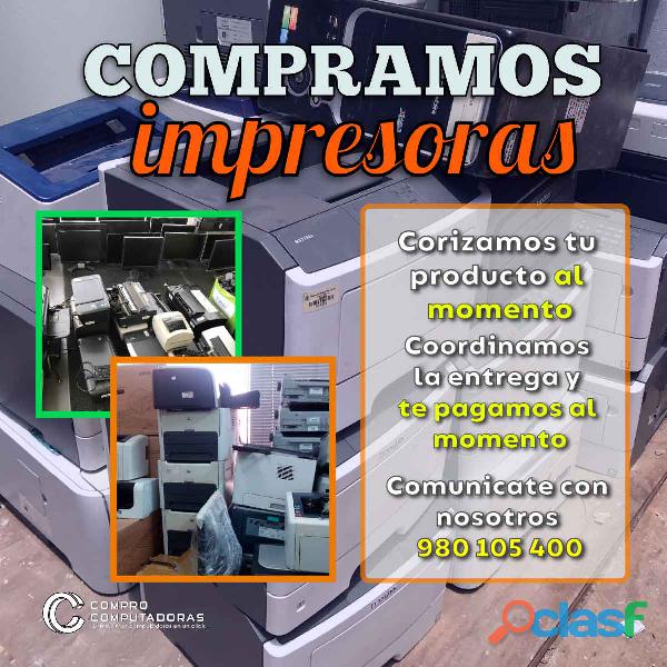 VENDE TUS IMPRESORAS Y GANA DINERO