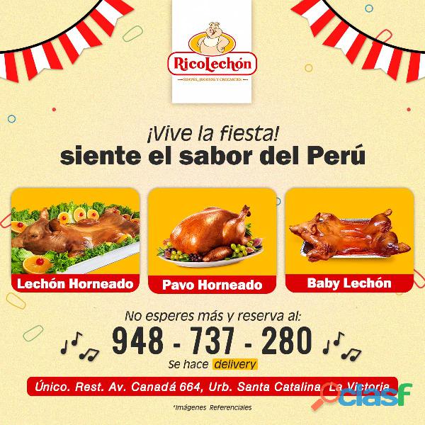 Disfruta del sabor peruano