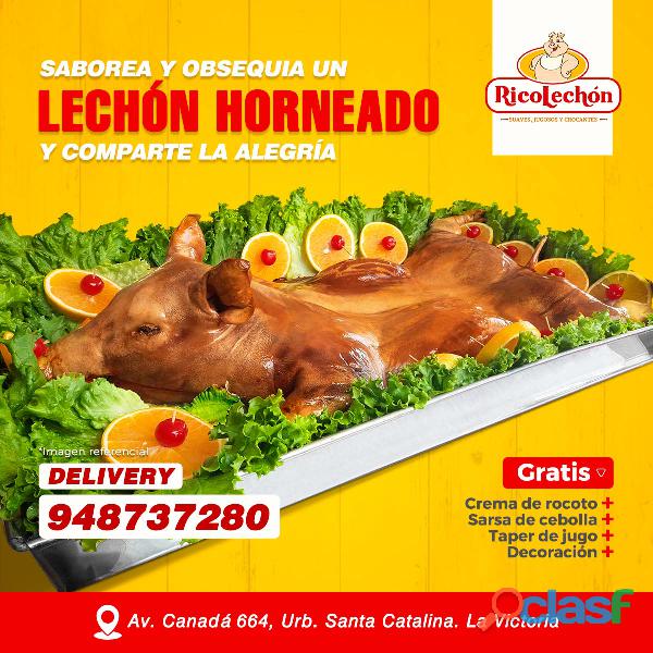 ✨ LECHON HORNEADO ✨